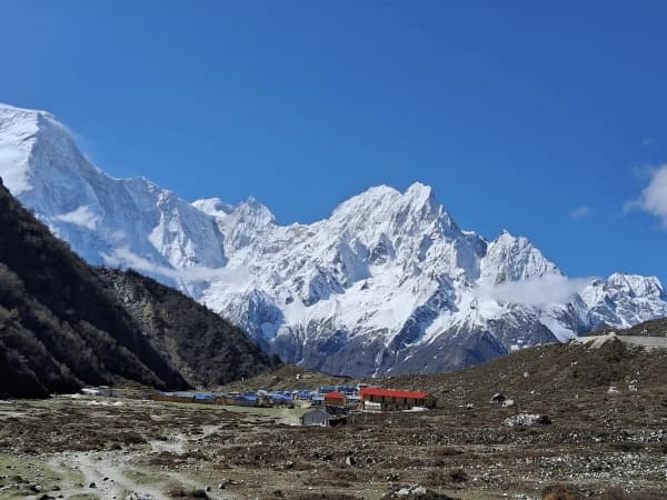 Teahouse in mountain