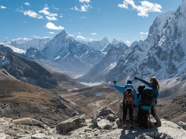 View from chola pass
