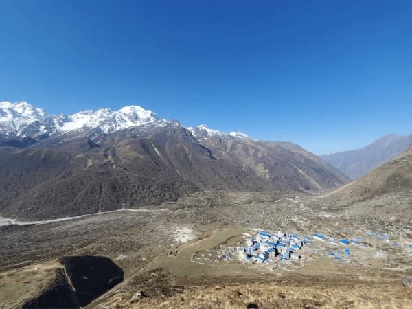 View from kyangjin ri