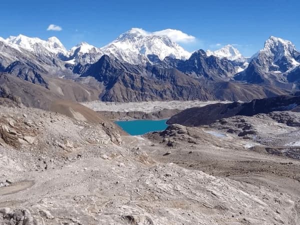 View from renjola top
