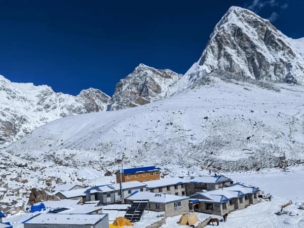 View of pumori everest