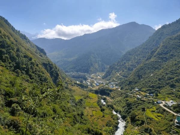 Way to rasuwagadhi