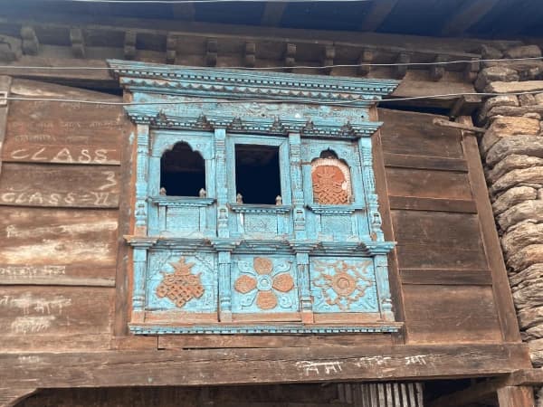 Wooden craft langtang