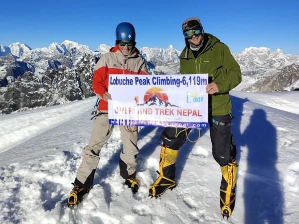 Short Lobuche Peak Climbing