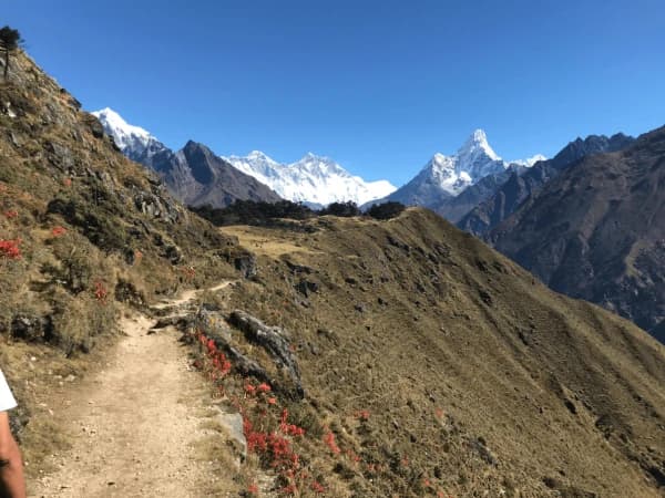Ama Dablam Peak View From Khumjung