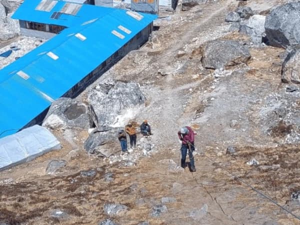 Climbing Training In Khare