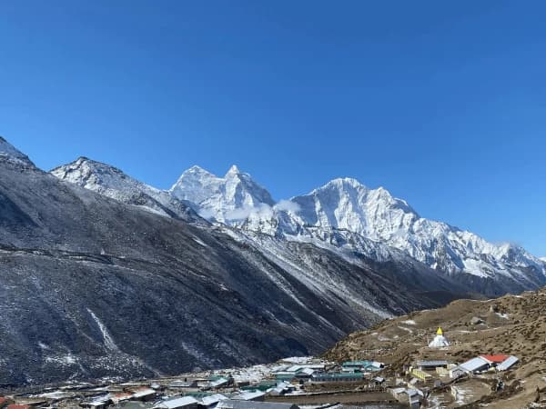 Dingboche View With Ama Dablam