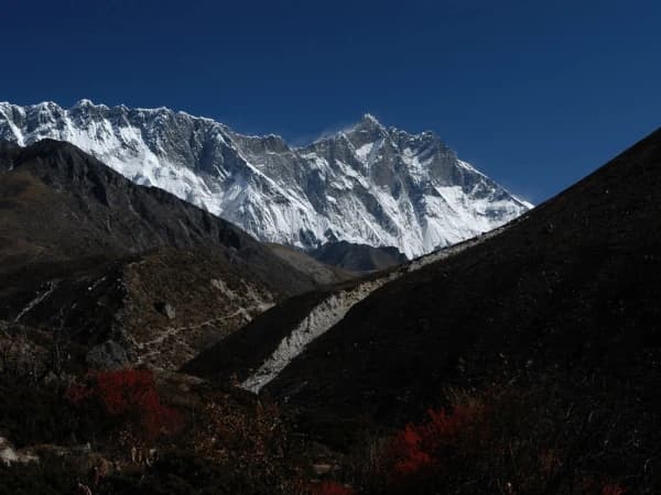 Everest View From Pangboche