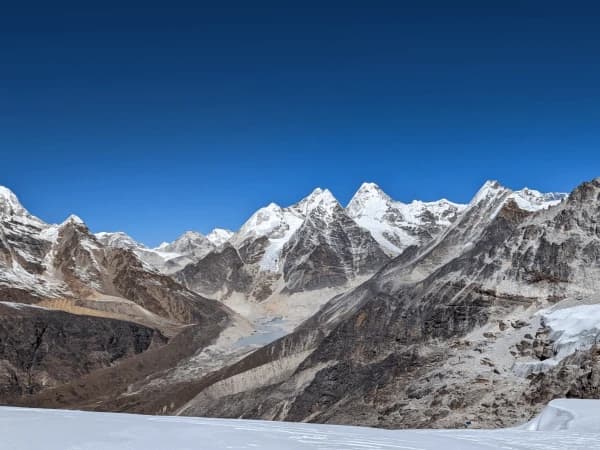 Glacier Lake View From Mera Top