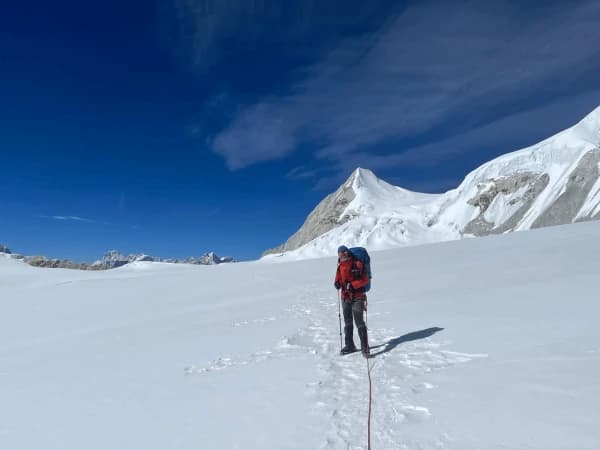 Heading To Island Peak Top