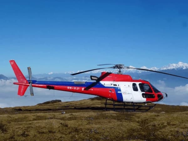 Helicopter Annapurna Range