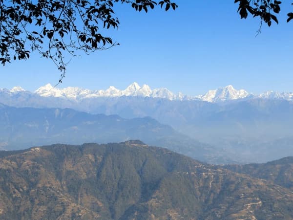 Langtang Mountain View From Sivapuri