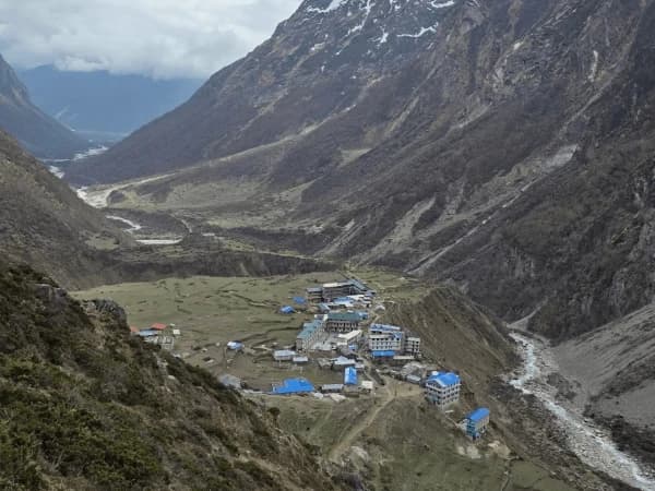 Manaslu Samdo Village View