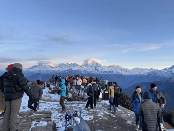 Mount Dhaulagiri View From Poon Hill
