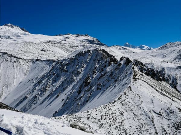 Mountain View From Kyangjin Ri