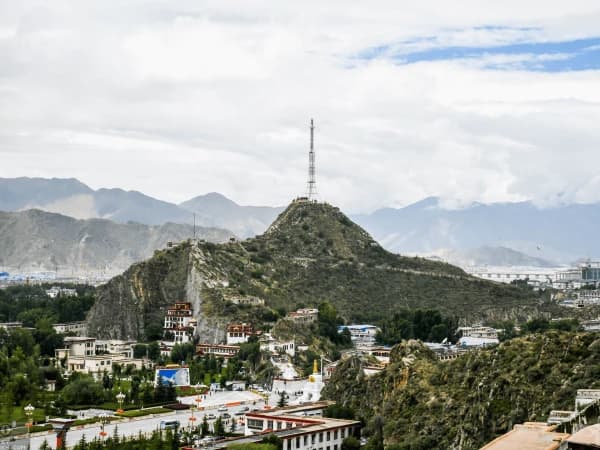 Telicom Tower View Of Tibet