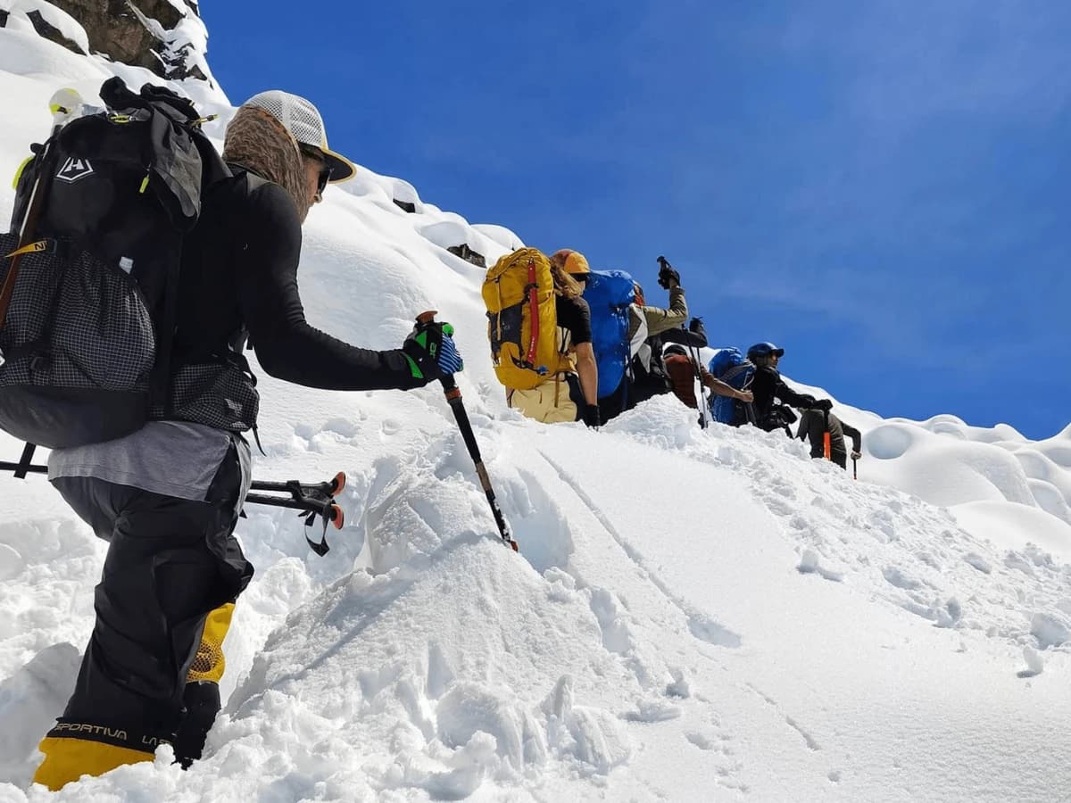 Traffic In Mera Peak