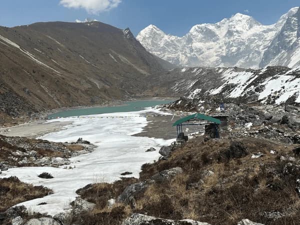 Rest Point while doing Tsho Rolpa Lake Trek