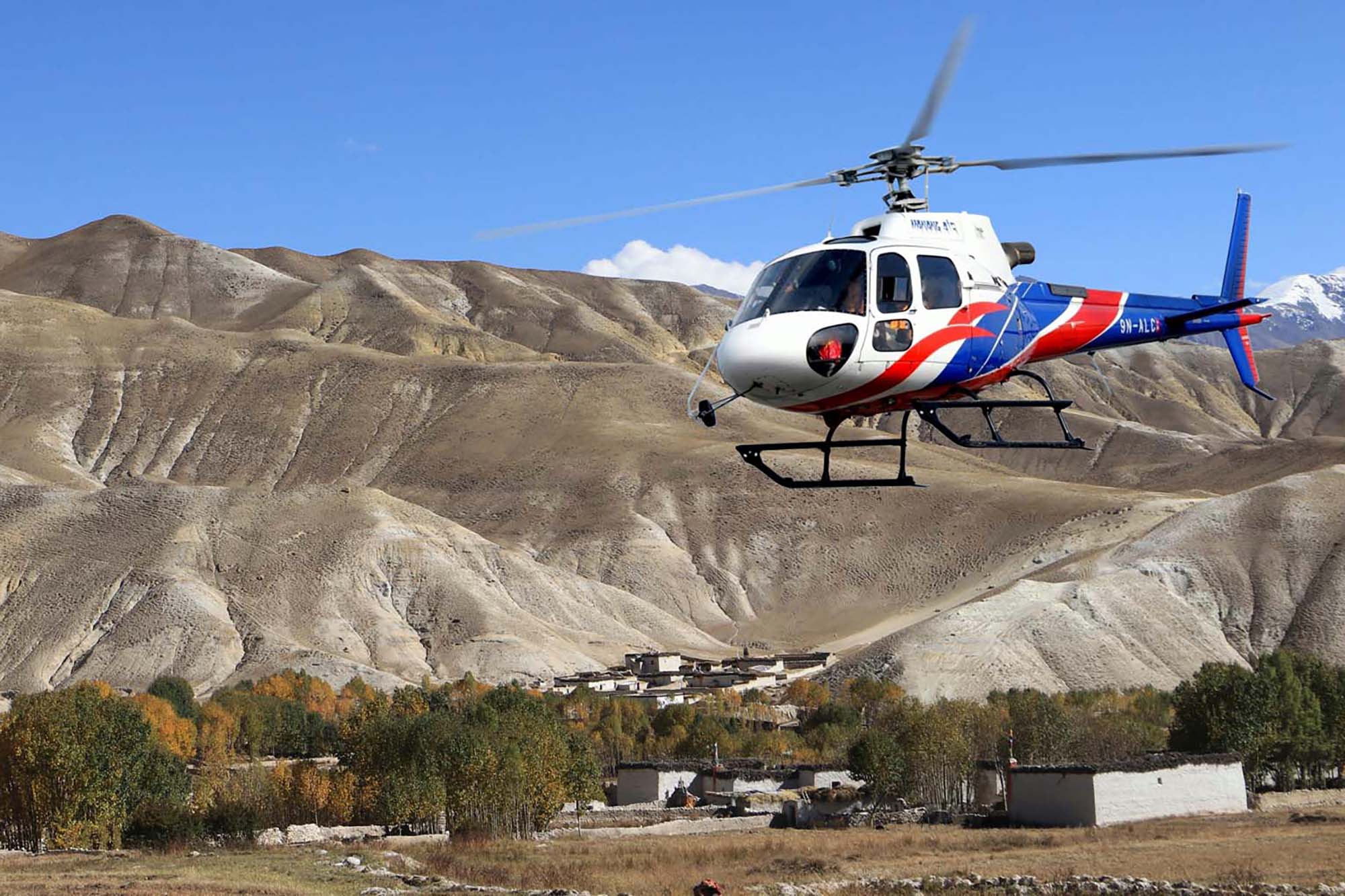 upper mustang helicopter tour