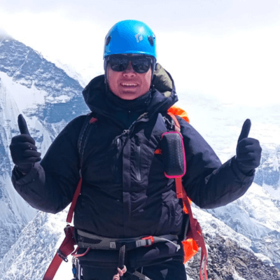 Local Sherpa Climbing Guide of Overland Trek Nepal